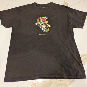 Better Luck Next Time Last Call Co Skater T-shirt Unisex Size L Graphic Tee